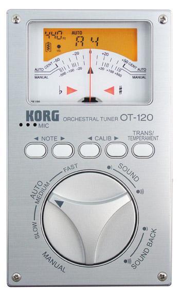 Tunery 8493 OT 120 tuner orkiestrowy Nastrój wszystkie instrumenty akustyczne w mgnieniu oka z pomocą OT 120.