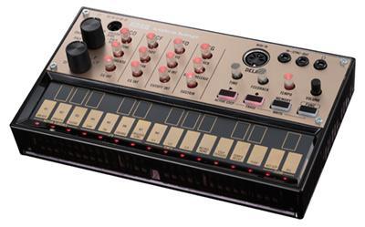 649 PLN 14116 VOLCA KEYS analogowy loop syntezator 649 PLN Idealny syntezator wprowadzający do świata syntezy, z prostym ale potężnym analogowym polifonicznym silnikiem brzmieniowym i loop