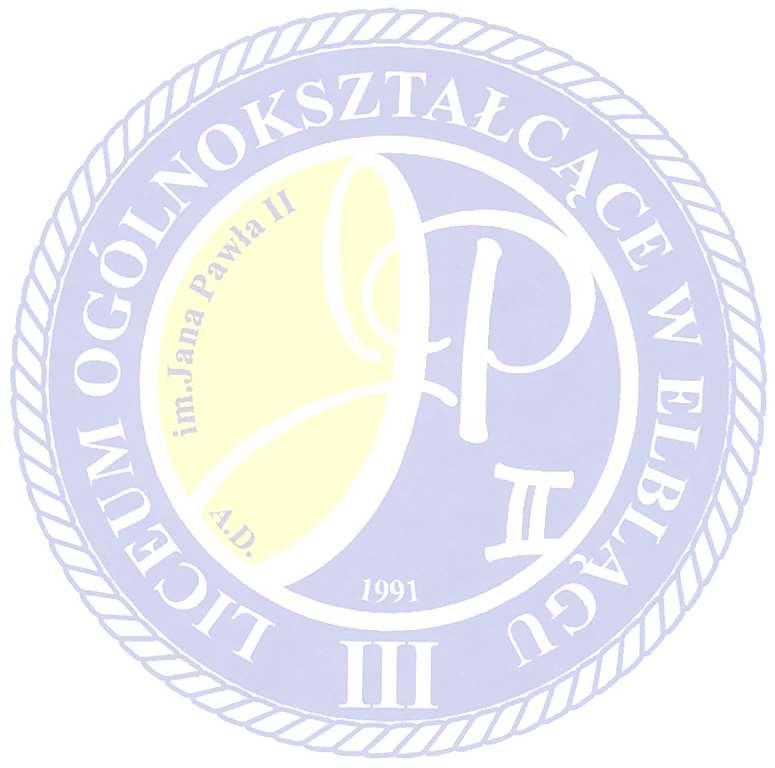 Regulamin oceny zachowania ucznia III Liceum Ogólnokształcącego im.