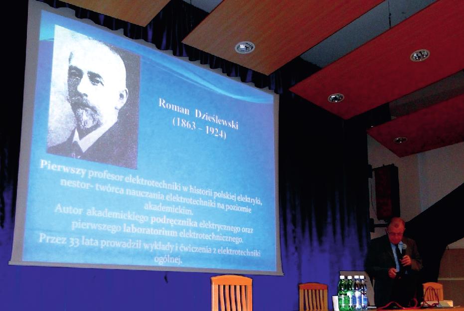 Wykład okolicznościowy w 150-tą rocznicę urodzin prof. Romana Dzieślewskiego, tarnowianina i rektora Politechniki Lwowskiej, wygłosił prof.