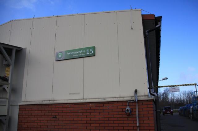 Obiekt 15 podczyszczalnia ścieków i odcieków Obiekt stanowi budynek jednokondygnacyjny, niepodpiwniczony, konstrukcja stalowa, wiata - konstrukcja stalowa, dach dwuspadowy.