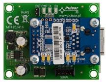 sygnalizacja awarii Diody LED: L1,,L8 stan wyjść AUX1,,AUX8 PSU sygnalizacja awarii PSU