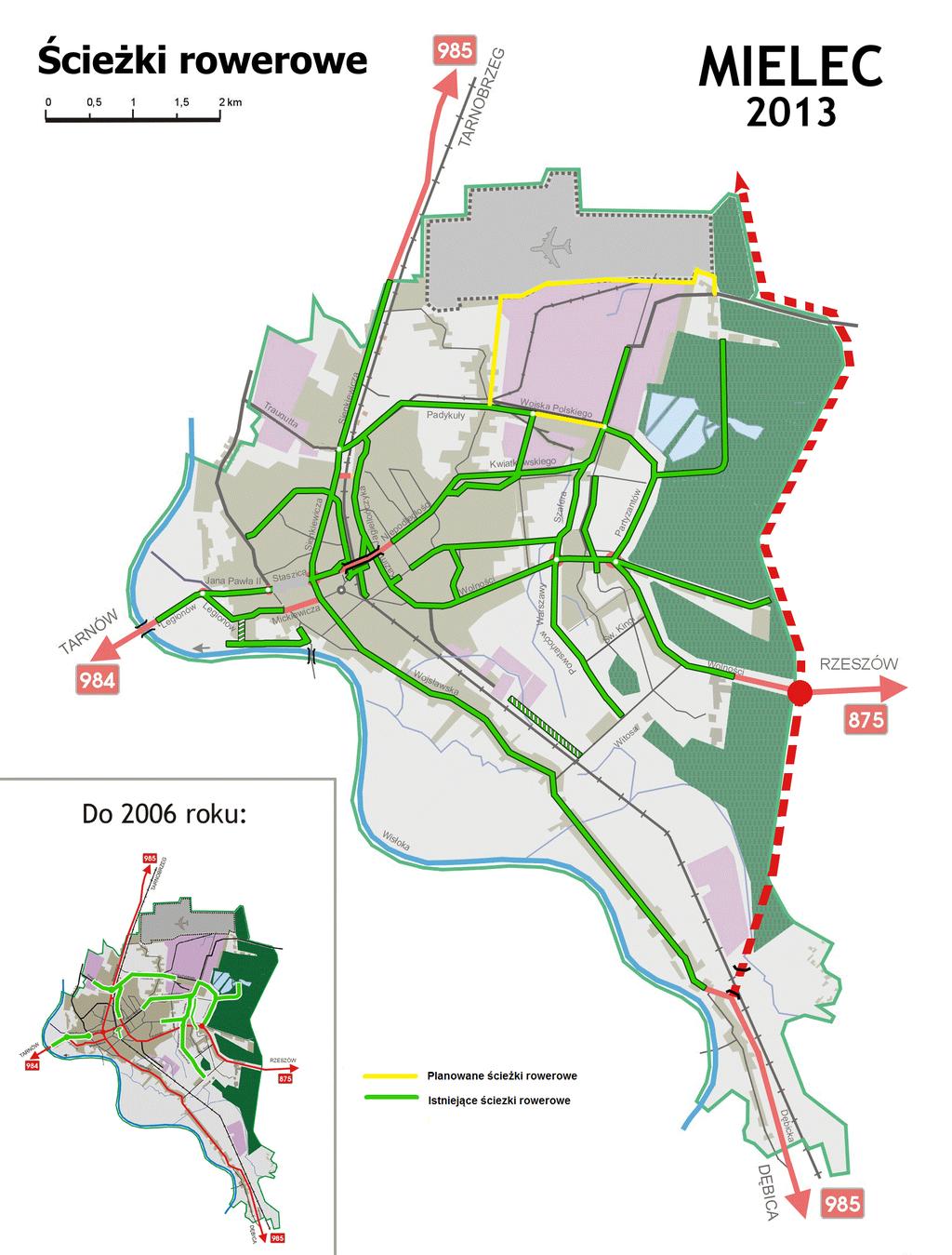 Plan zrównoważonego rozwoju publicznego transportu zbiorowego Mapa 1.