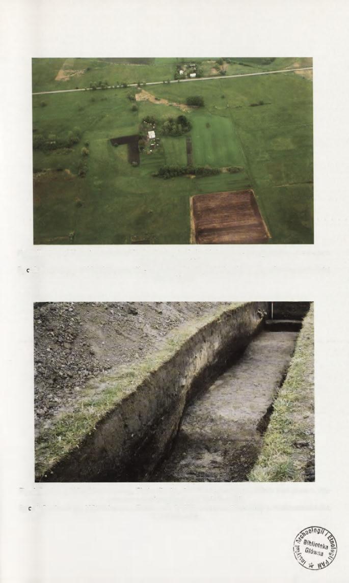 Fig. 2. Busówno, Wierzbica commune, Chełm district, site 1. Aerial view of the stronghold from the western side (photo by K.