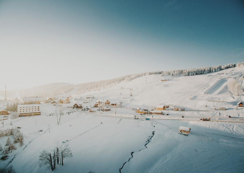 Zieleniec Ski Arena - wyjątkowe miejsce na mapie atrakcji Dolnego Śląska, jeden z największych w Polsce ośrodków narciarskich.