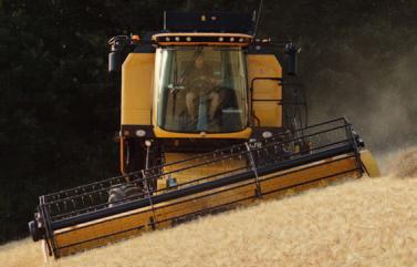 Modele CX5.90 Hillside i TC5.90 Hillside wyposażone są w dwa układy hydrauliczne, by kompensować nachylenia boczne do 38%, nachylenia podczas jazdy pod górkę do 30% oraz do 10% podczas jazdy z górki.