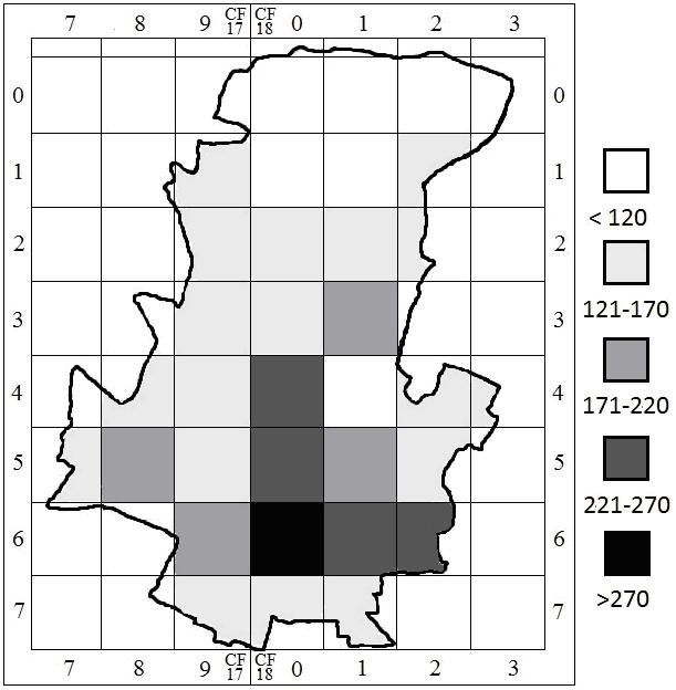 area is covered with pseudopodsoles. Locally in clays, luvisols have developed (SPAŁEK ET AL., 2007).