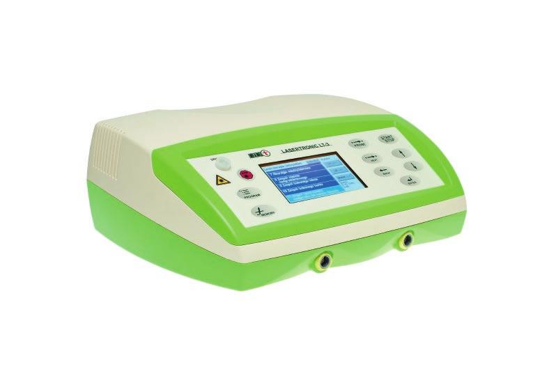LASEROTERAPIA Lasertronic LT-3 Biostymulator laserowy Charakterystyka aparatu Kolorowy, dużych rozmiarów (4,3 ) ekran graficzny z panelem dotykowym Przyjazna obsługa przyciskami oraz ekranem