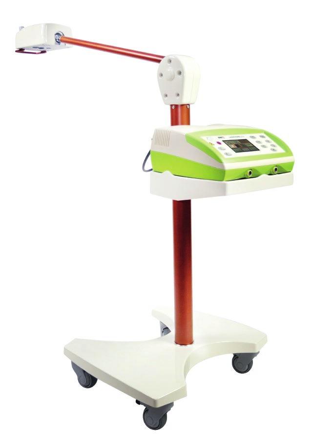 LASEROTERAPIA Skaner laserowy SK-1 Terapia laserowa większych powierzchni Skaner jest przeznaczony do współpracy z aparatem Lasertronic LT-3 Charakterystyka aplikatora Nowoczesny skaner laserowy