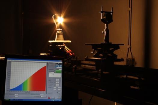 Komora oceny wizualnej fotometryczne: światłość luminancja