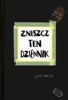 Ideą dziennika jest jego kreatywne zniszczenie, pobrudzenie, postarzenie poprzez dowolną, bardzo osobistą, czasem abstrakcyjną, ale zawsze twórczą interpretację zadań zaproponowanych na jego stronach.