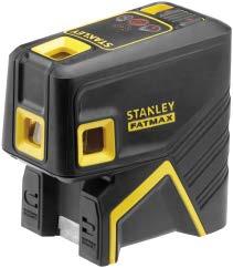 STHT0-36118 8 m x 25 mm X 6 3253560361181 LASER STANLEY FATMAX 5 PUNKTOWY - CZERWONY Wyświetla 5 niezależnych wiązek