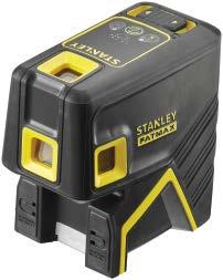 LASER STANLEY FATMAX 5 PUNKTOWY - ZIELONY Wyświetla 5 niezależnych wiązek punktowych Diody zapewniające dobrą widoczność linii Podstawa magnetyczna - umożliwia