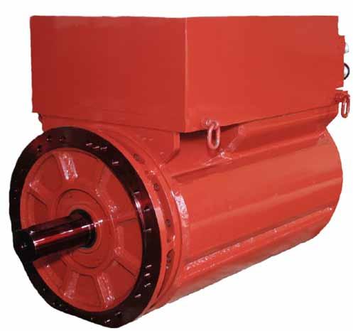 Rys. 7. Silnik SG3F 355L-4 250 kw, 1000/1140 V ze zintegrowanym przemiennikiem częstotliwości, produkcji DFME DAMEL SA Źródło: oferta firmy DAMEL, http://www.damel.com.