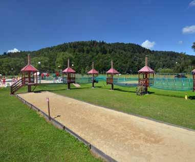 Park linowy na Zapopradziu w Muszynie, fot. A. Klimkowski PARKI LINOWE Park linowy na terenie Centrum Rekreacji i Sportu Zapopradzie w Muszynie położony jest na obszarze 20 arów.