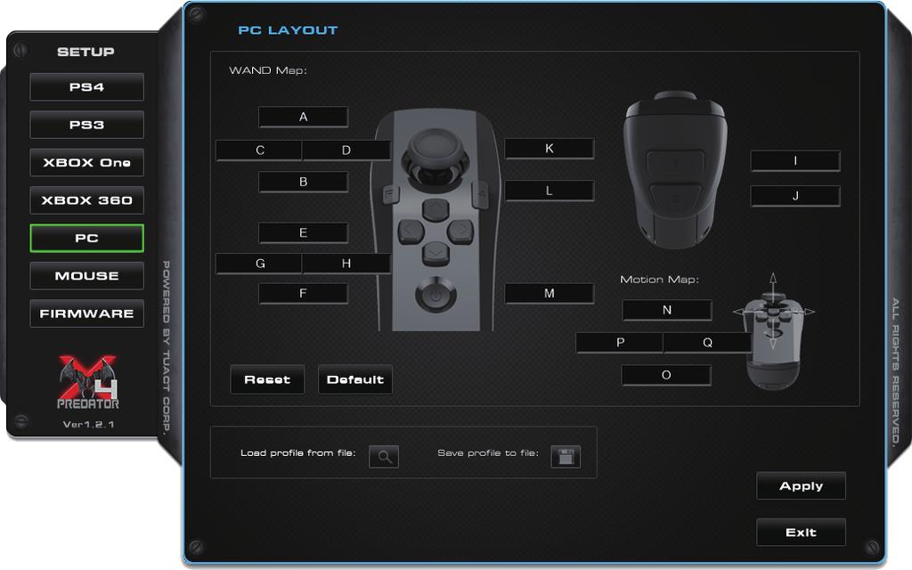 Przypisywanie dodatkowych przycisków myszy na innych urządzeniach niż VenomX4 Mouse: Niektóre myszki posiadają dodatkowe przyciski specjalne.