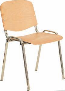 - Krzesło ISO D, stelaż satyna (RAL 9006) 136,00 zł.