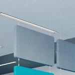 panels attached to a ceiling,