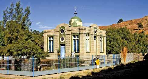 Ze szczytu Entoto rozciąga się wspaniały widok na Addis Abebę i okolicę. Na koniec wizyta w ośmiokątnym kościele św.