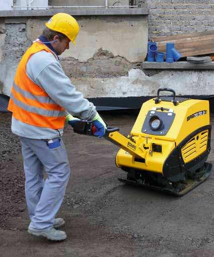 Zagęszczarki rewersyjne BF 600 BOMAG Finisher BPR. Przegląd zalet.