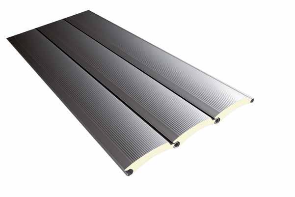 Profile bramy rolowanej Decotherm A / S, HR 116 A Ocieplane strona wewnętrzna strona wewnętrzna Decotherm A, aluminium Inteligentny lekki profil aluminiowy w gładkiej lub malowanej wersji wykonania