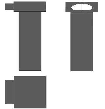 Wyposażony w otwór rewizyjny Wyjścia 4 x 133/53 mm Wejście Ø 160 mm Szerokość 200 mm Długość 300 mm Skrzynka rozprężna z dwoma przyłączami do podłączenia płaskich elastycznych kanałów Smart-Flex FLAT