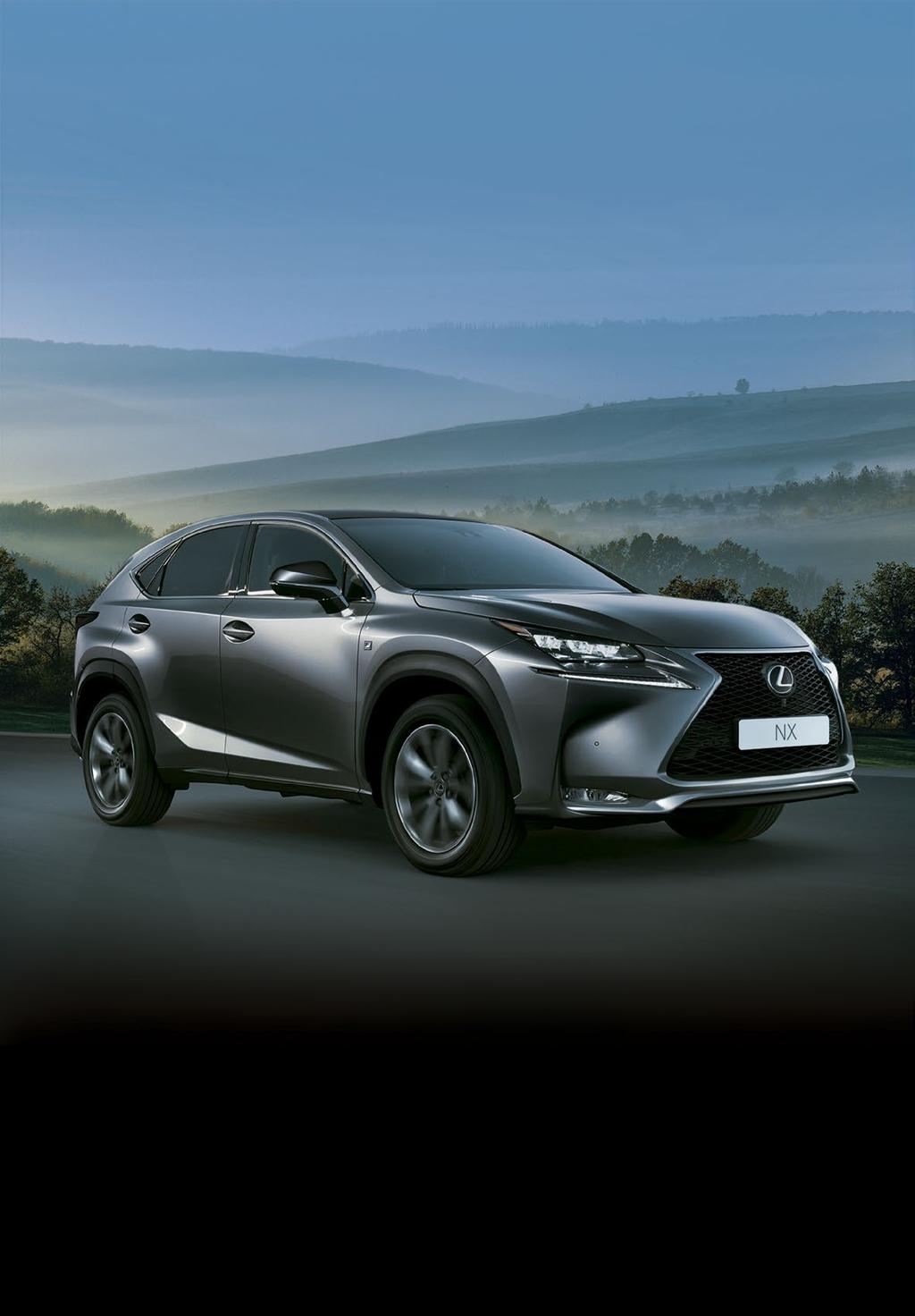 INNOWACYJNY NAPĘD NA 4 KOŁA E-FOUR: Hybrydowy NX E-FOUR Dostępny w hybrydowych SUV-ach Lexusa napęd E-FOUR nie tylko pozwala na jazdę w wymagających warunkach, ale także stabilizuje samochód podczas
