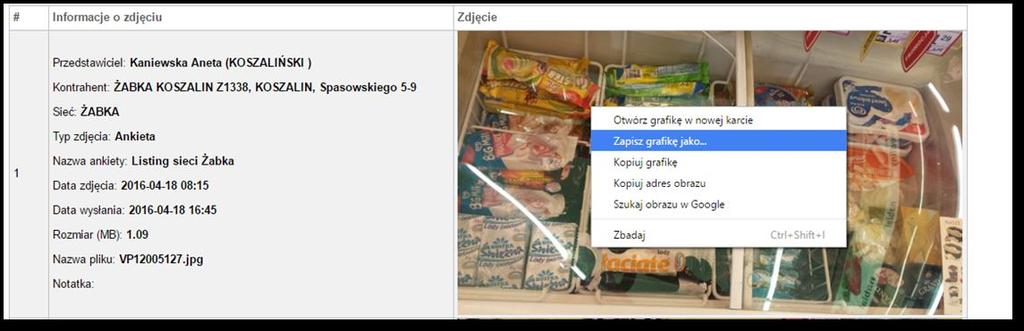 np. poziom zamówień dla każdego klienta dla danego obszaru. Jest również możliwe agregowanie danych np.