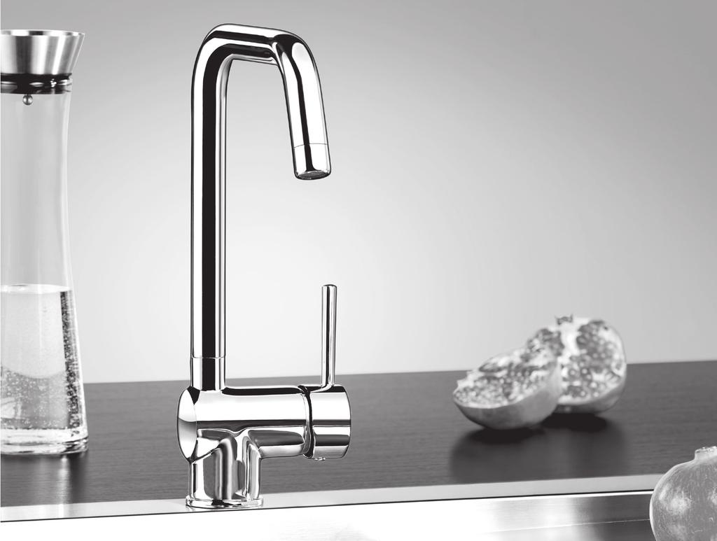 KITCHEN MIXER TAP KITCHEN MIXER TAP Assembly, operating and safety instructions VIENSVIRTIS PLAUTUVĖS MAIŠYTUVAS Naudojimo ir saugos pastabos BATERIA