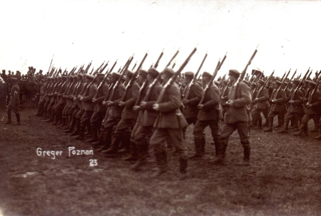 Rewia Wojsk Wielkopolskich w Ławicy 3 maja 1919 r.