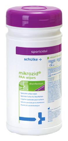 medycznego na bazie alkoholi aromatycznych i czwartorzędowych związków amoniowych, bez aldehydów, chloru i pochodnych guanidyny, aktywność roztworu roboczego 30 dni, spektrum działania: B (w tym