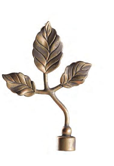 KOŃCÓWKI METALOWE GRAL Ø6 mm BACHUS chrom mosiądz