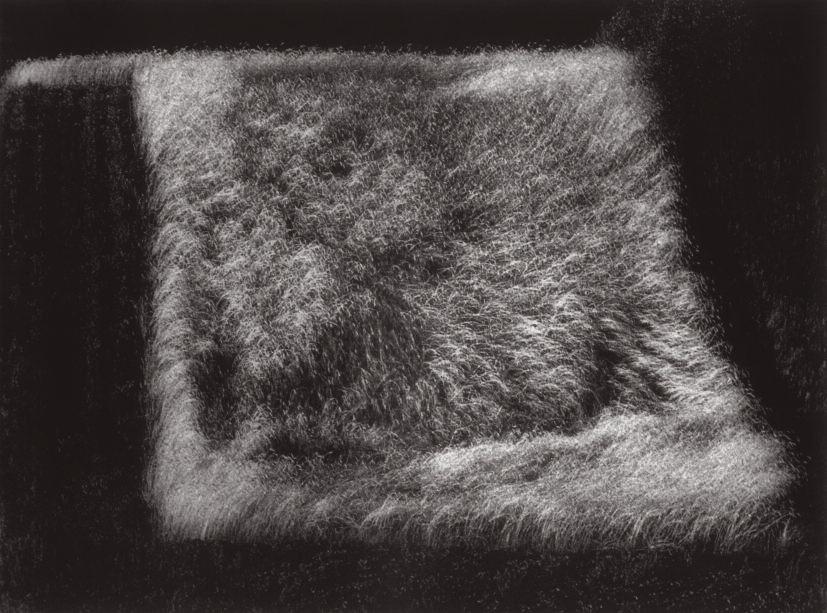 He did not care about those details which he considered unnecessary. 38 cm x 45,5 cm signature on the reverse: authentic inscription by the author in pencil: For Wo