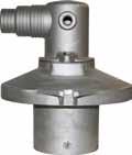 Vacuum underpressure valve with cover adjustable -0,3 up to -0,8 Zawór podciśnieniowy z czepkiem regulowany -0,3 do -0,8 1 1/2 Aluminium capped dome cover suitable for dome 290 mm Ø consisting of: