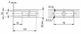 R7,5 a triade maxi bracket 78 140 b angle