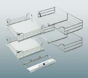 KPL Magic-Corner Comfort 900/500 Lewy Arena 922-971 mm 496 mm Kosz zew. 340 x 470 mm 2 x Kosz wew. 290 x 400 mm 2 x 05.060.