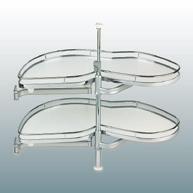 KPL/B 05.225.KPL/S Półki Le Mans 500 białe Półki Le Mans 500 szare 600-750 mm 1000 mm 500 mm 05.227.