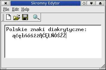 Kodowanie znaków diakrytycznych int main( int argc, char argv ) bool JestParametrCzcionki = JestParametr(argc,argv, -fn ); QApplication Aplik( argc, argv ); QTextCodec wkodowanielatin2 =