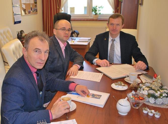 Wizyta gości z Chmielnickiego Uniwersytetu Narodowego w ramach programu Erasmus+ mobilność z krajami