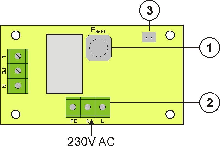 Tabela 2. Elementy płyty pcb filtra EMC (rys. 3).