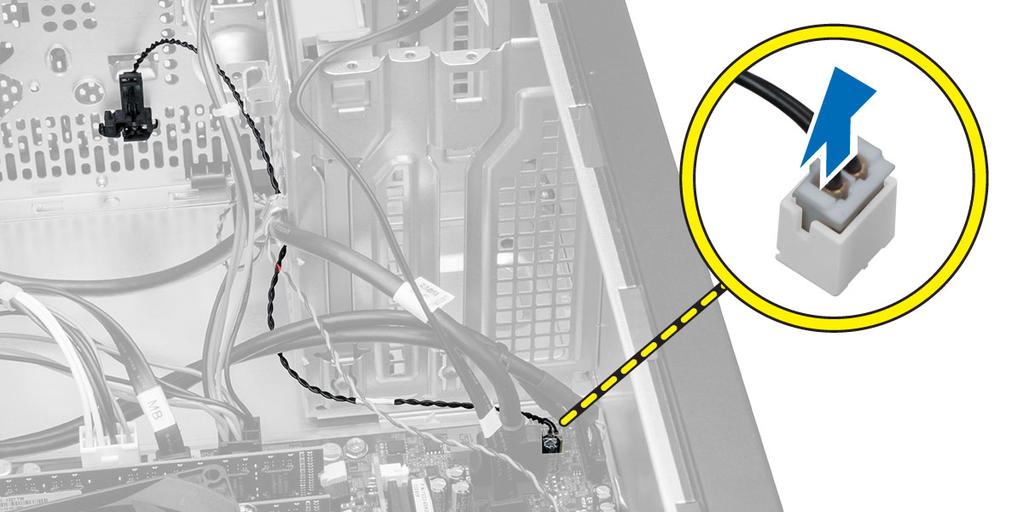 4. Wyjmij kabel czujnika