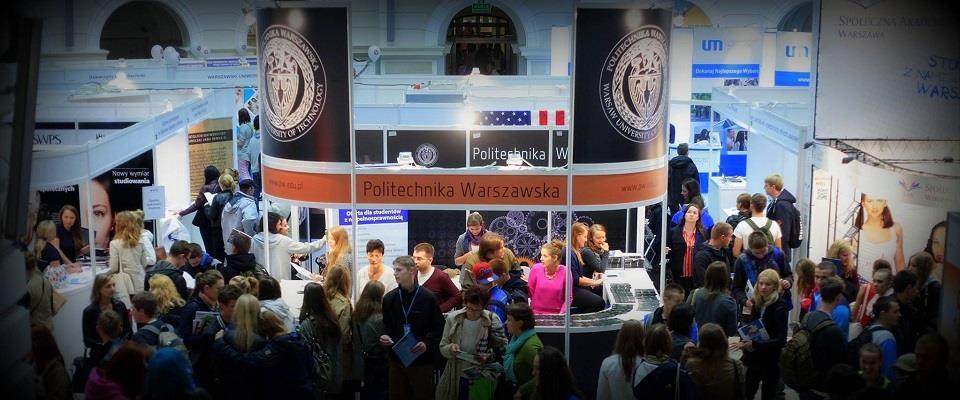 Targi edukacyjne Uczestnictwo w akcjach targowych skierowanych bezpośrednio do uczniów szkół ponadgimnazjalnych jest jednym z głównych narzędzi komunikacyjnych, które ułatwia dotarcie do