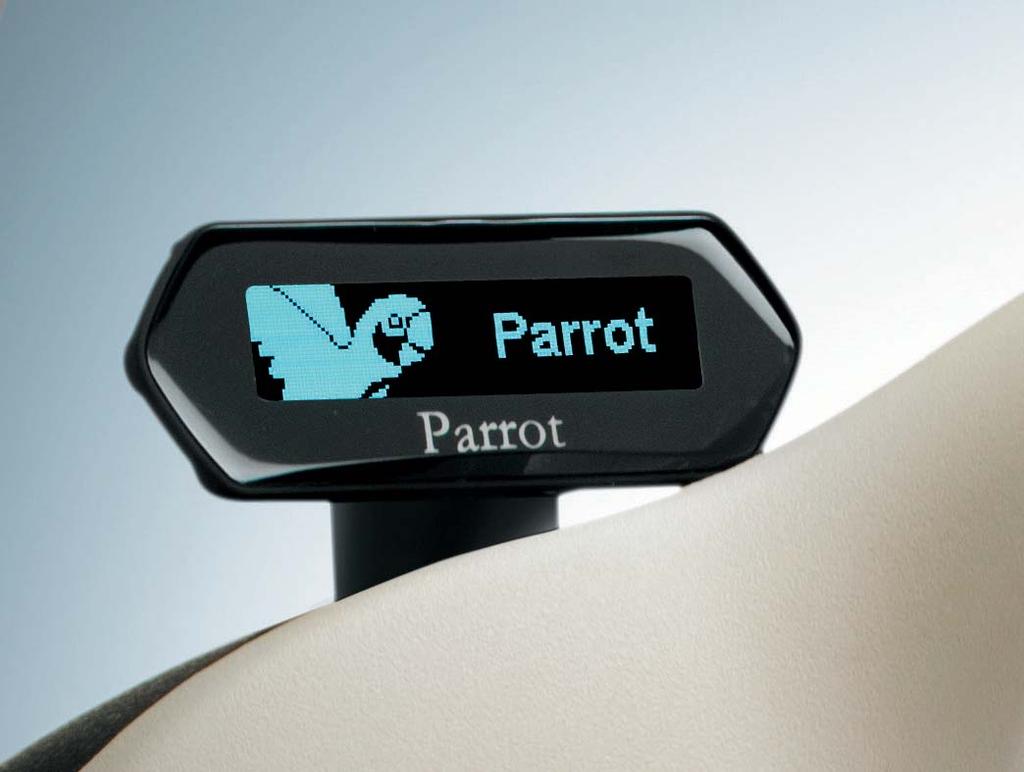 PARROT MKI9100 PARROT MKI9100 Z kolorowym wyświetlaczem.