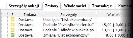 cenniki.pn g (12.63 KB. 461x131 wyświet lony 2009 razy.) Przy okazji zmieniliśmy nieco sposób prezentowania zmian oczekujących oraz dodaliśmy nową kolumnę zawierającą szczegóły zmiany.