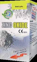 PREPARAT SZYBKOWIĄŻĄCY ZINC OXIDE zalecany jest do zarabiania past głównie w połączeniu z EUGENOLEM.