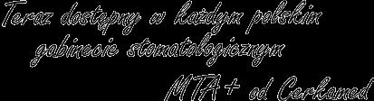 zarobionego cementu w końcówkę aplikatora.