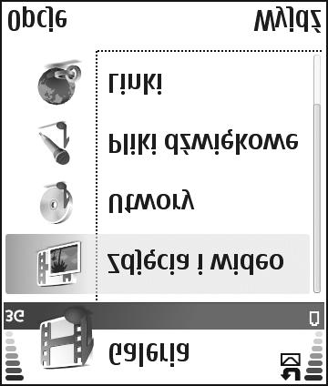 Foto-Wideo i Galeria 42 Nowy plik audio aby nagraæ nowy plik audio i wstawiæ go w wybranym miejscu.