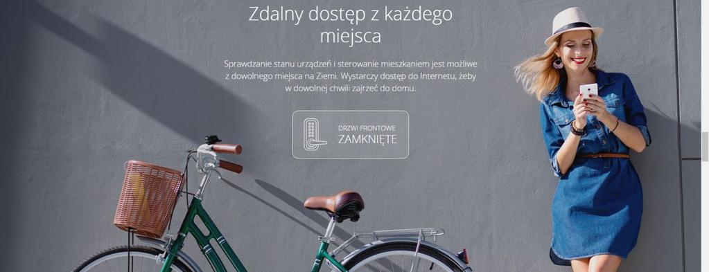 Przy pomocy Key Fob - bardzo wygodnego nowoczesnego pilota Jeszcze prostszym sposobem sterowania jest wykorzystanie The Button a, Jedną z unikalnych zalet Systemu jest jego mobilność.