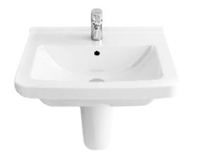 UMYWALKA GEO Rectangular Bowl prostokątna, 60 cm ZESTAW SENTO miska podwieszana +