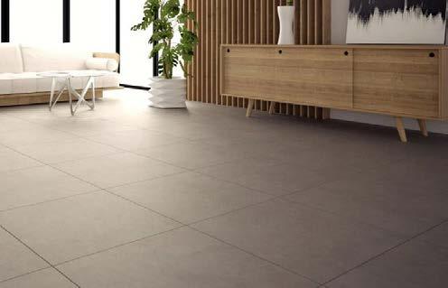 kolekcja łazienkowa - gres szkliwiony Qubus White 61x61 Qubus Soft Grey 61x61